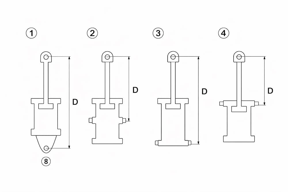 양단 핀결합인 경우
